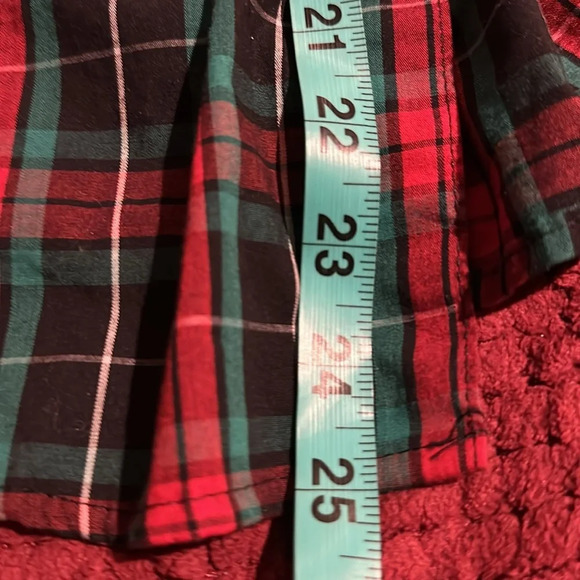 Old Navy  plaid button down boy dress shirt Sz 14/16 - Picture 7 of 10